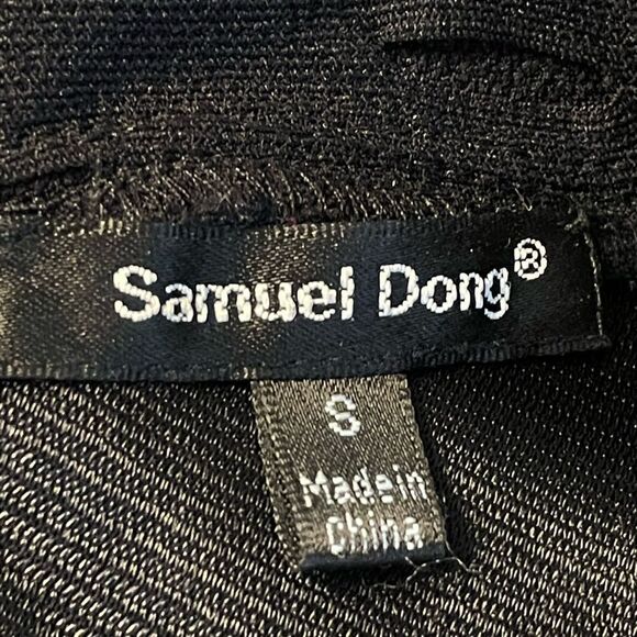 Samuel Dong Petal Trim Cutout Blouse S - Picture 6 of 8